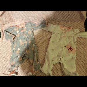 New born pjs.